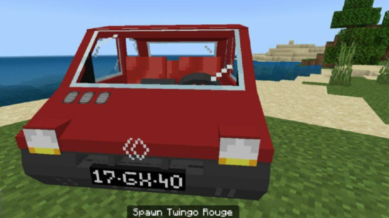 Rouge from Renault Mod for Minecraft PE