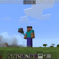 Speed Silver Weapon Mod for Minecraft PE