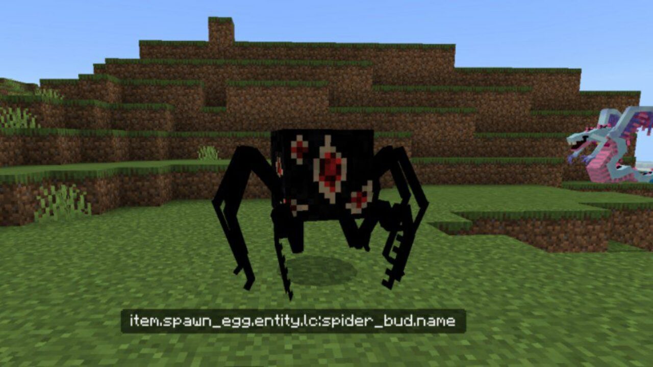 Spider from Lobotomy Corporation Mod for Minecraft PE