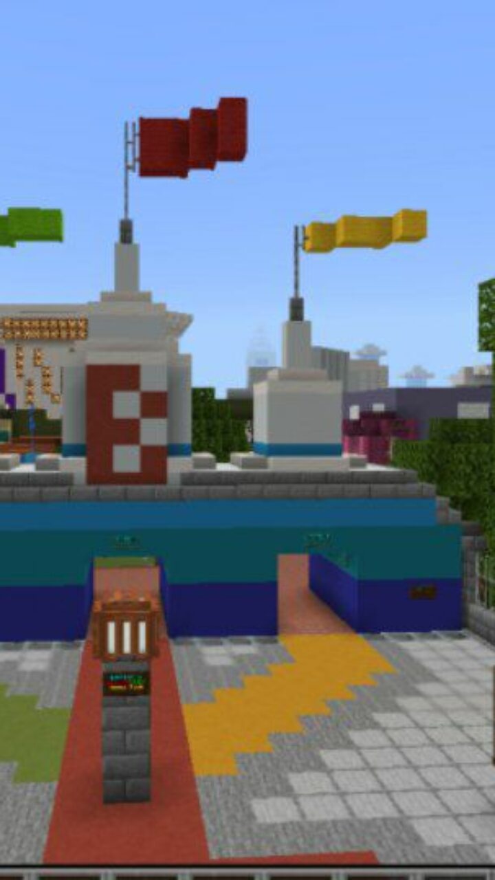 Start from Blazerland Park Map for Minecraft PE