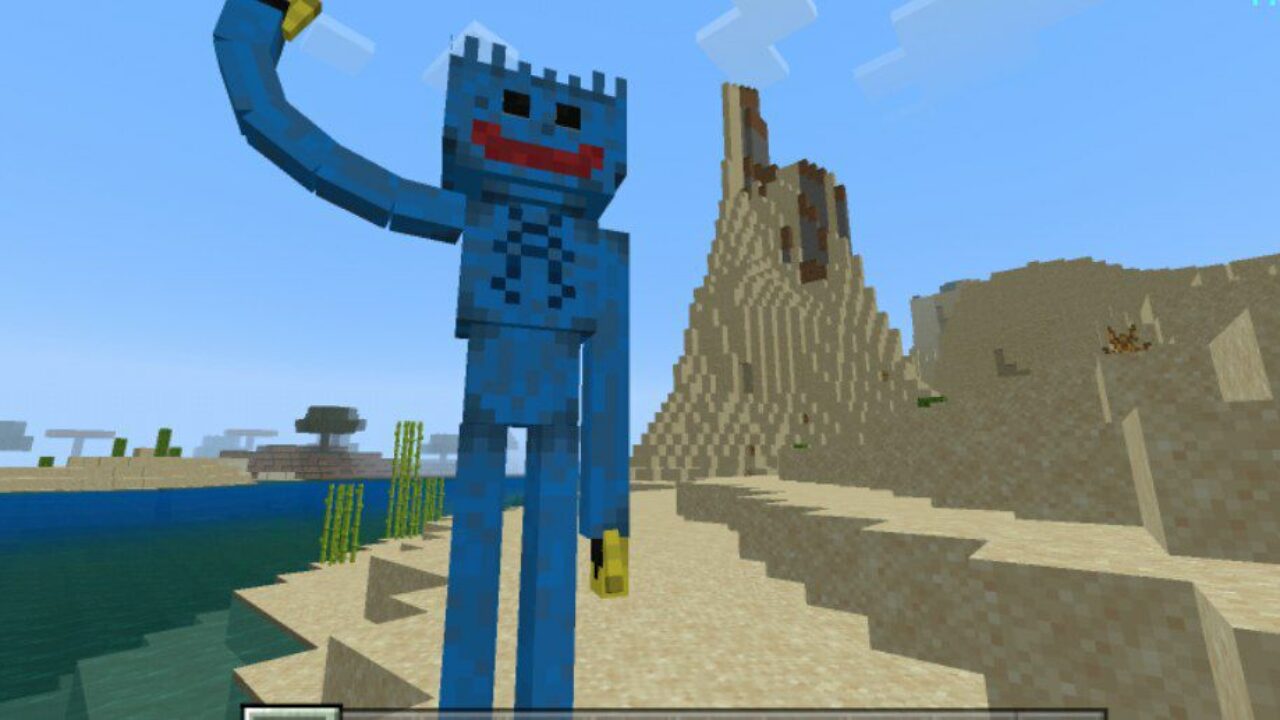 Statue from Poppy Playtime 2 Mod for Minecraft PE