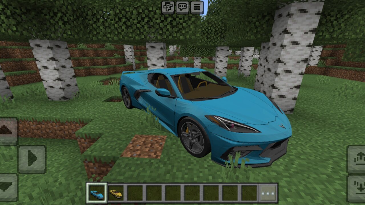 Stingray from Chevrolet Mod for Minecraft PE