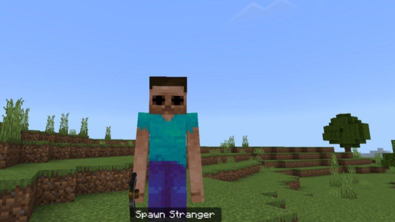 Stranger from Night Terrors Mod for Minecraft PE