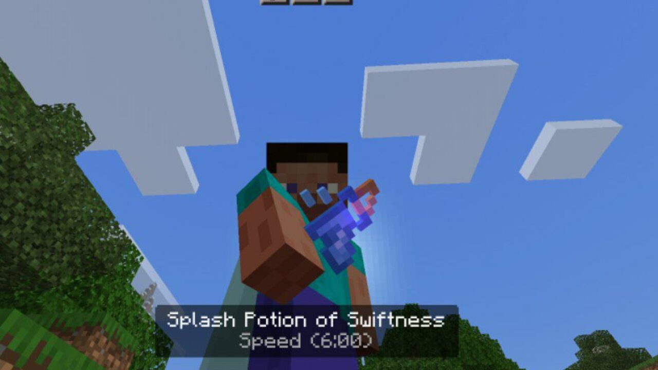 Swiftness from Potion Texture Pack for Minecraft PE