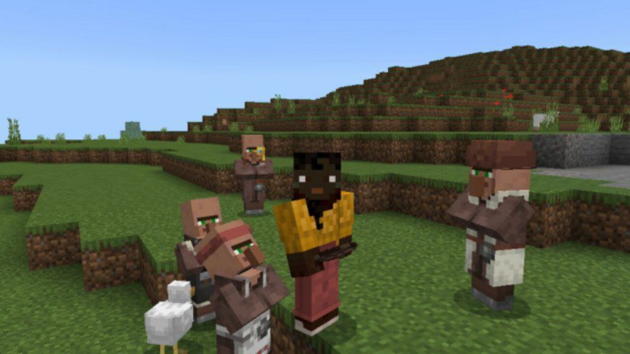 Talking Villagers Texture Pack for Minecraft PE