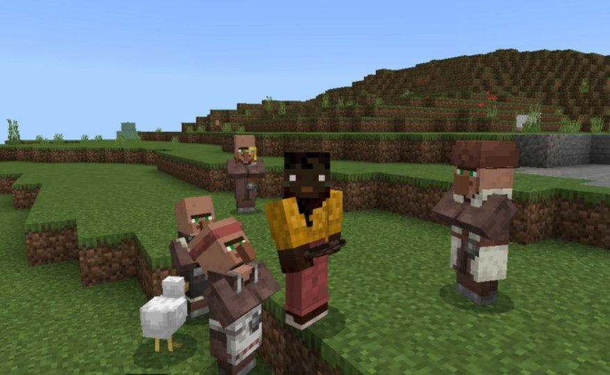 Download Talking Villagers Texture Pack for Minecraft PE Talking