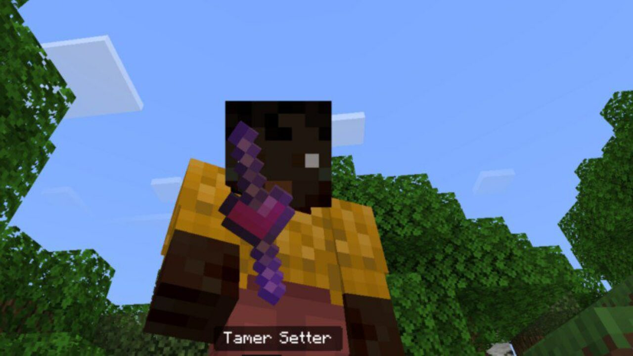 Tamer Setter from Mob Battles Mod for Minecraft PE