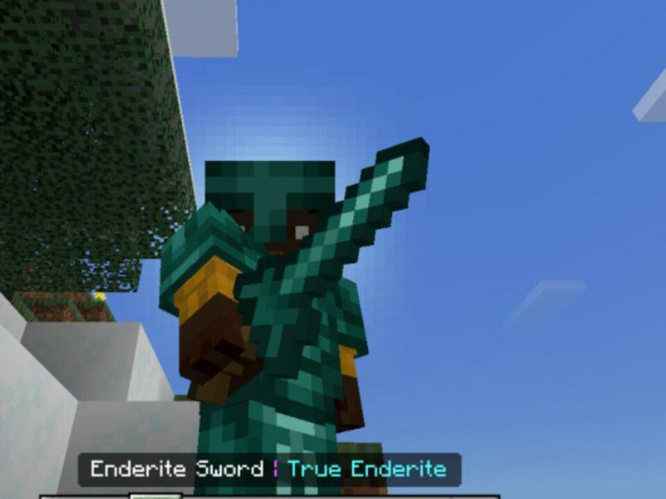 True Enderite Mod for Minecraft PE