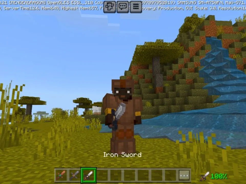 Ultramarine Texture Pack for Minecraft PE