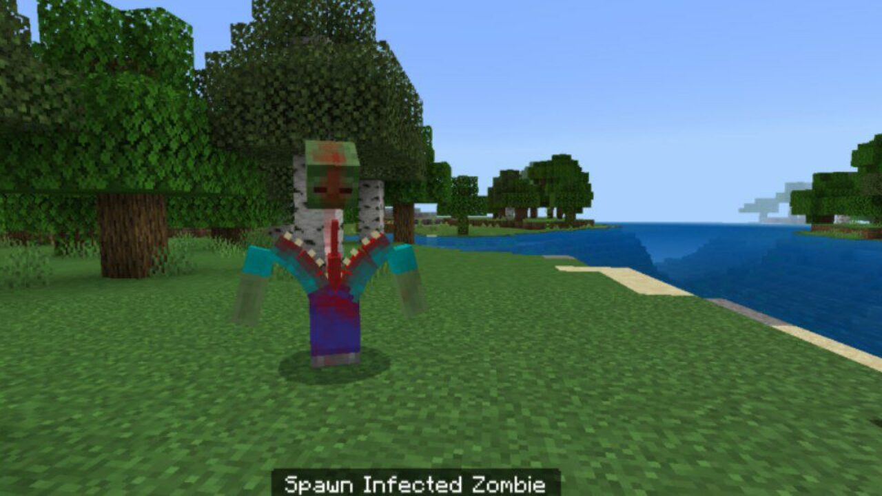 Zombie from Infection Mod for Minecraft PE