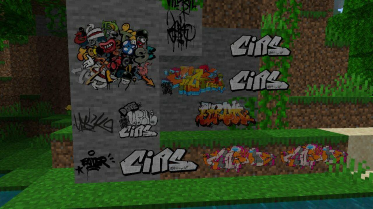 Abilities from Real Graffiti Mod for Minecraft PE