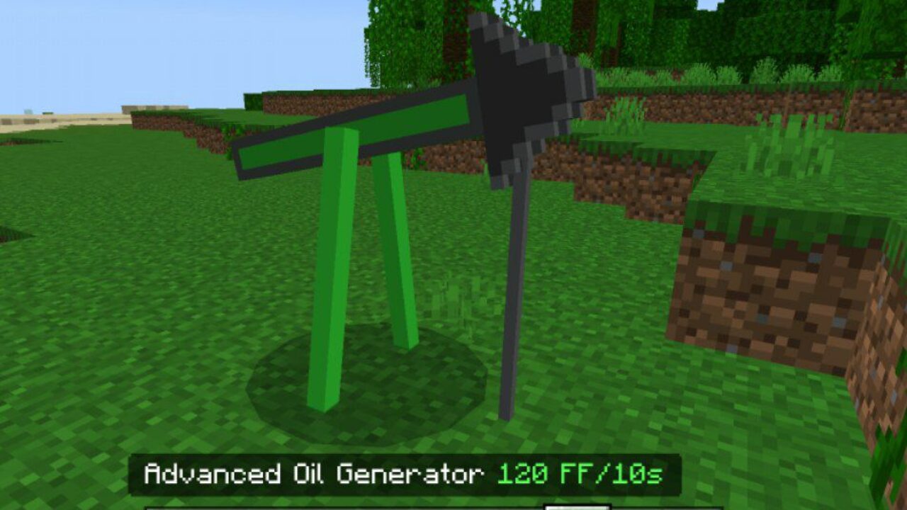 Advanced Generator from Oil Mod for Minecraft PE