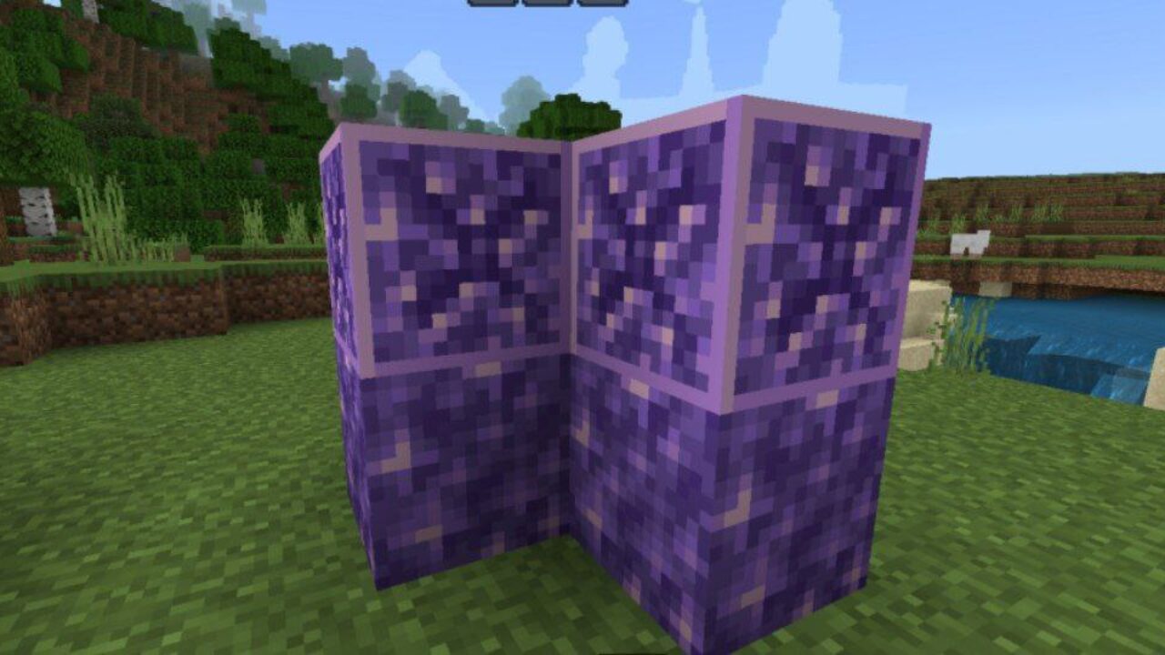 Amethyst from Ultimate Survival Texture Pack for Minecraft PE