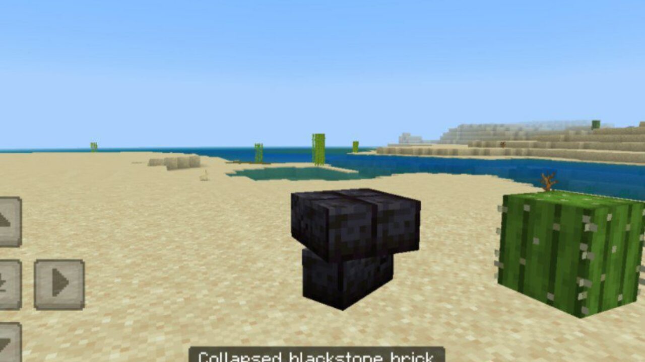 Blackstone from Collapsed Blocks Mod for Minecraft PE