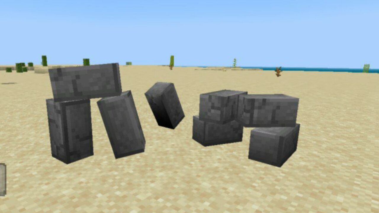 Bricks from Collapsed Blocks Mod for Minecraft PE