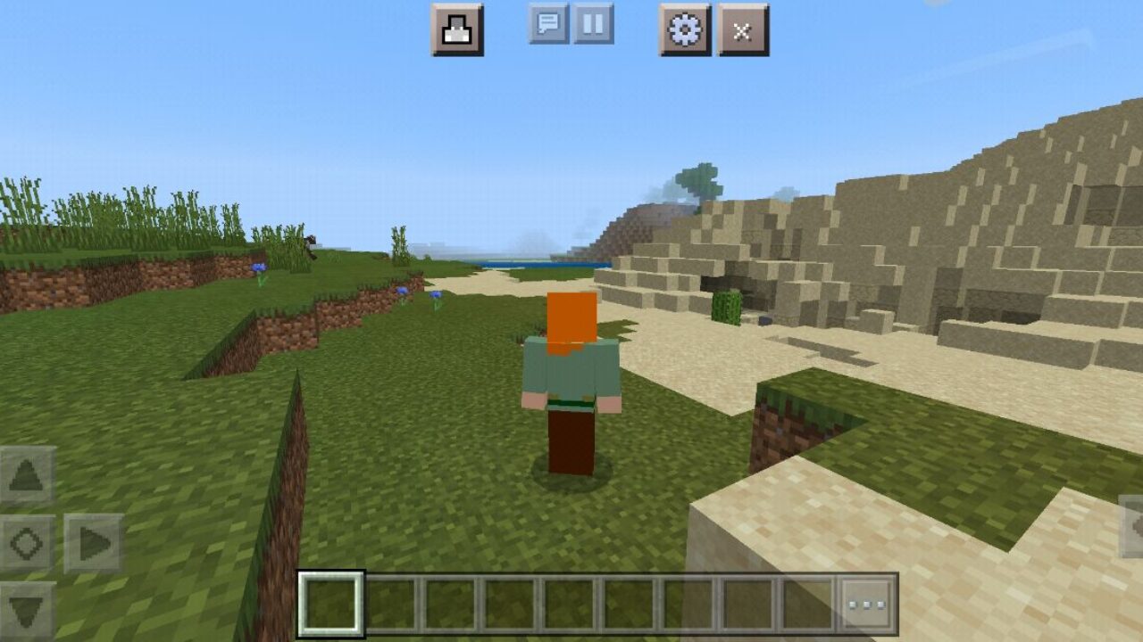 Buttons Texture Pack for Minecraft PE