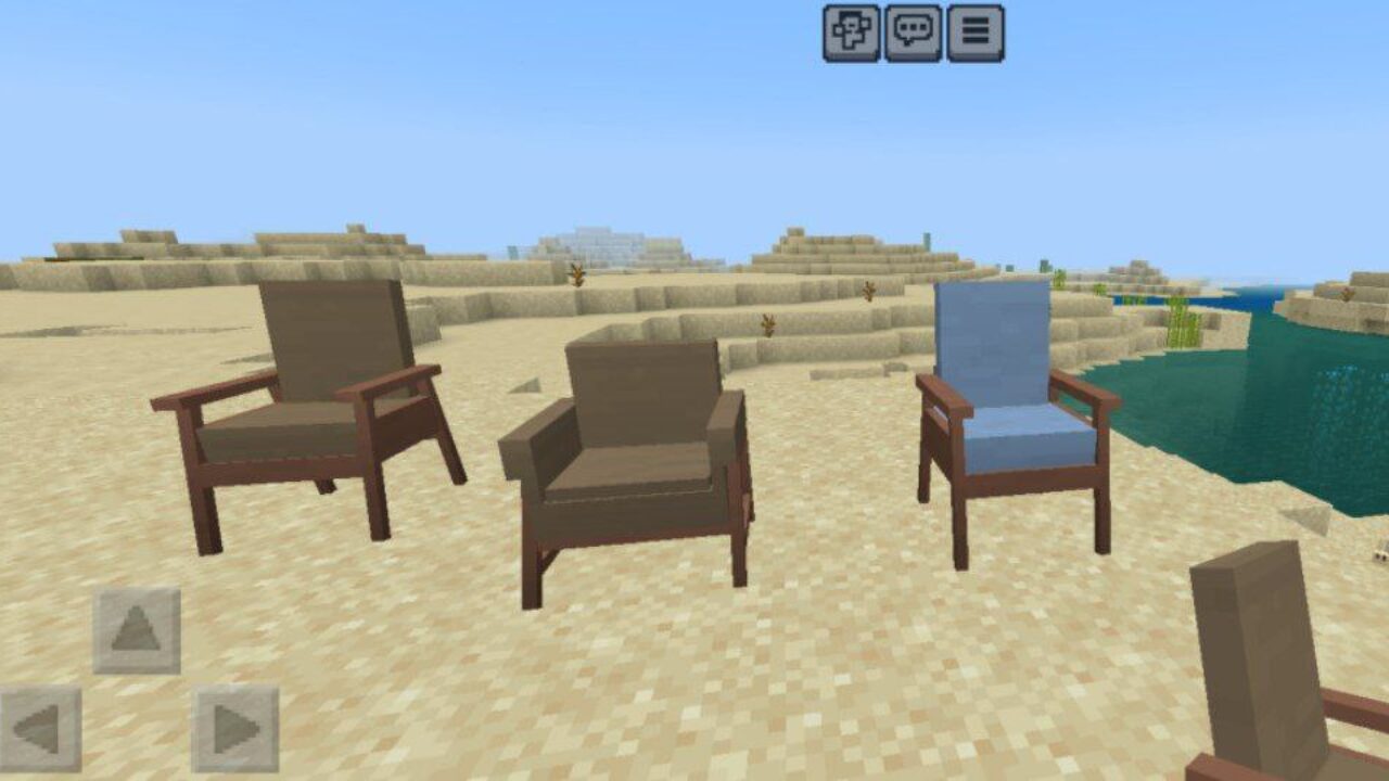 Chairs from Monodeco Plus Mod for Minecraft PE