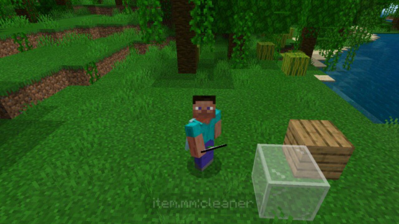 Cleaner from Drawing Items Mod for Minecraft PE