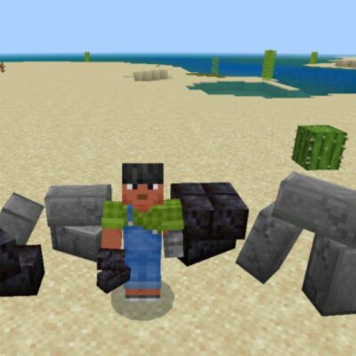 Collapsed Blocks Mod for Minecraft PE