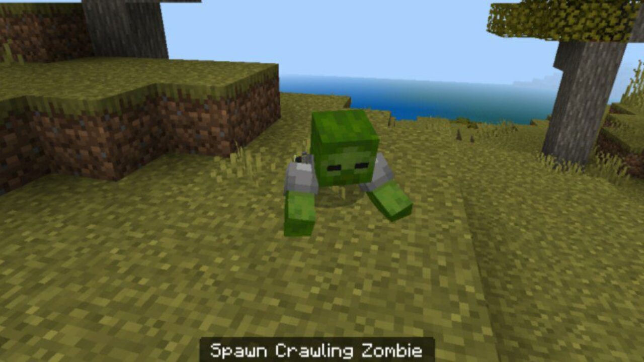 Crawling from Bioundead Zombies Mod for Minecraft PE