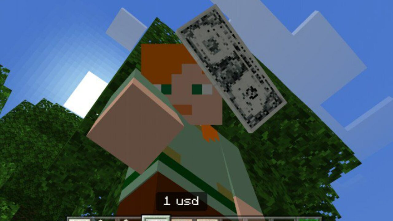 Dollars Mod for Minecraft PE