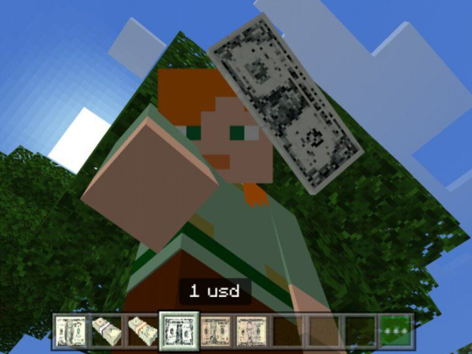 Dollars Mod for Minecraft PE