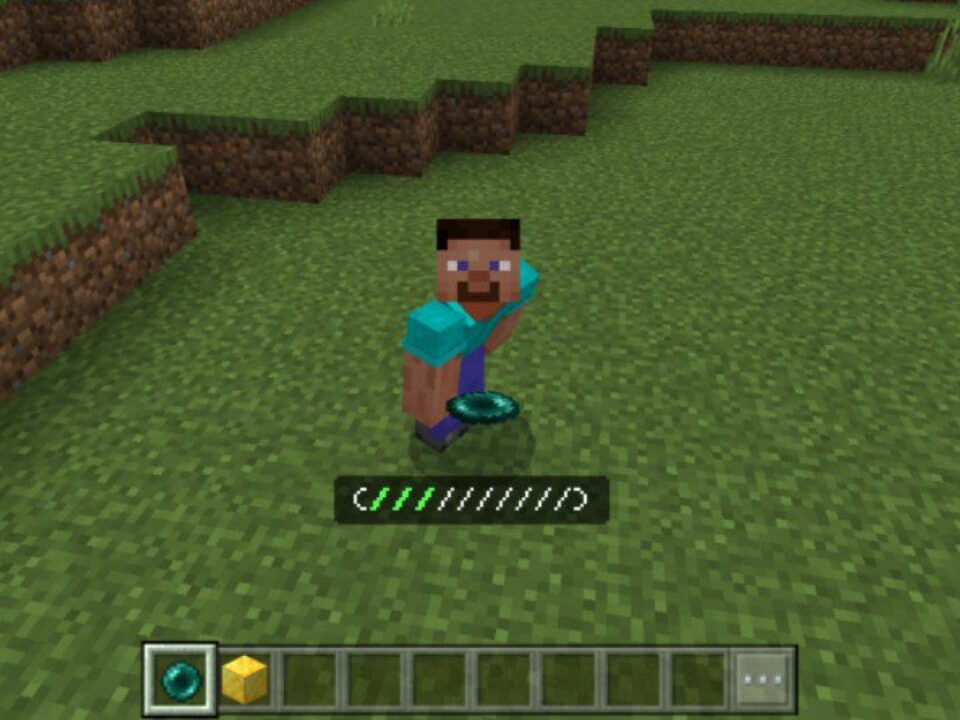 Dropping Items Mod for Minecraft PE