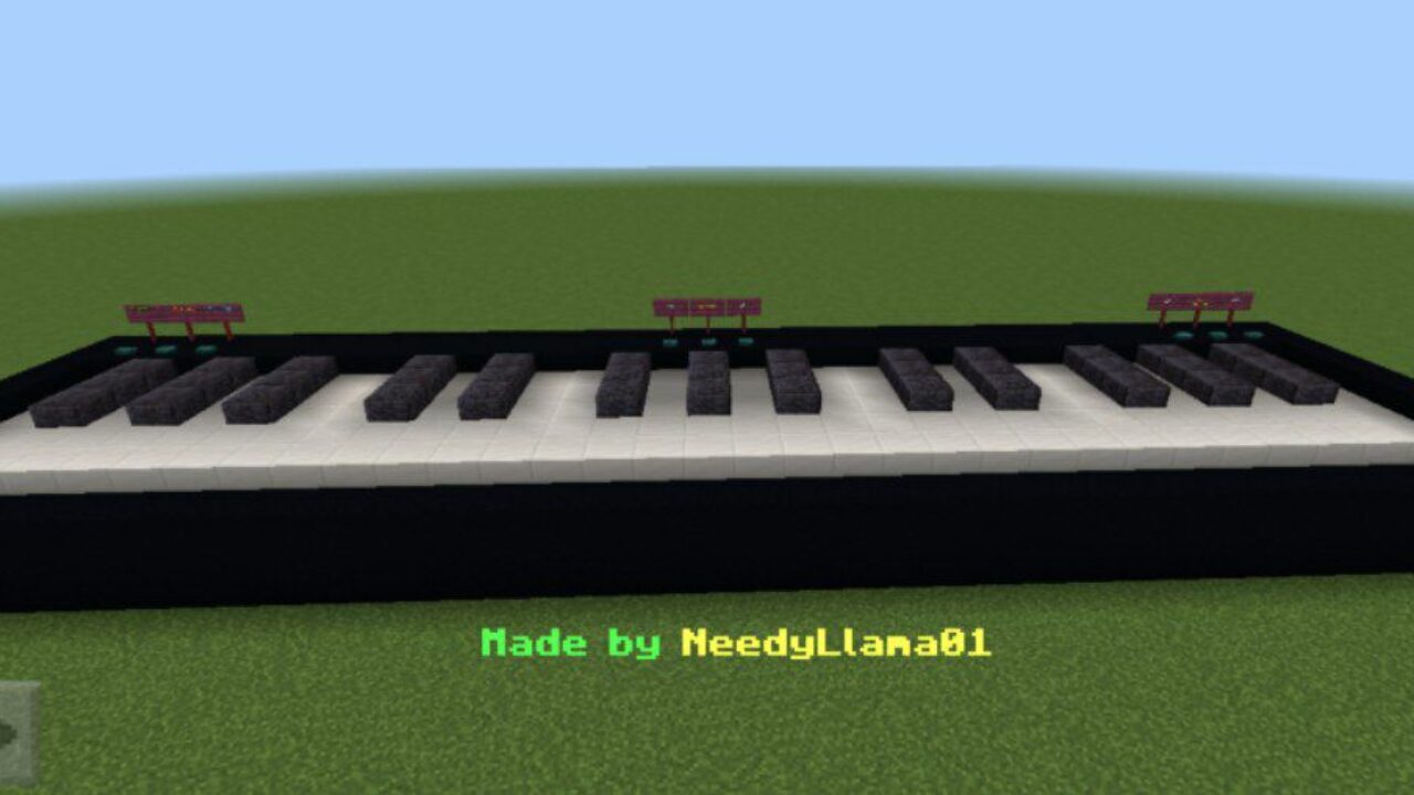 Electric Piano Map for Minecraft PE