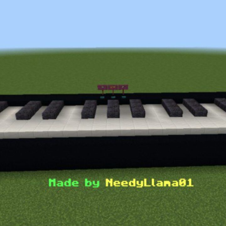 Electric Piano Map for Minecraft PE