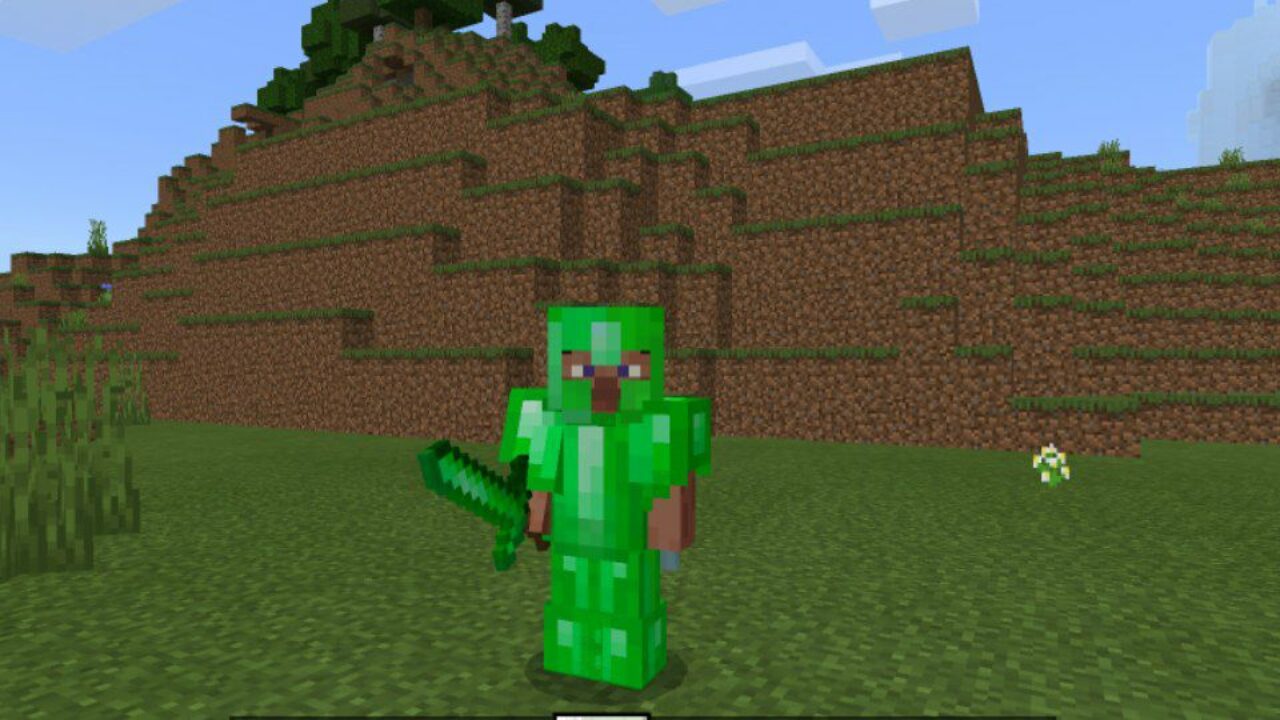 Emerald Mod for Minecraft PE