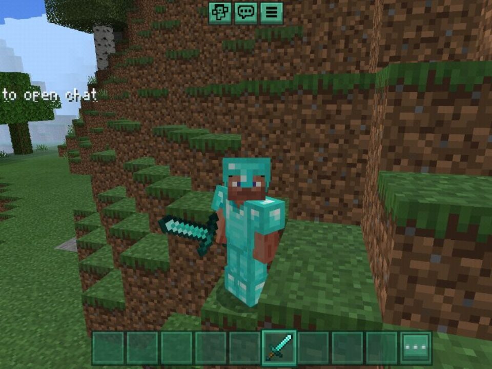 Emerald UI Texture Pack for Minecraft PE