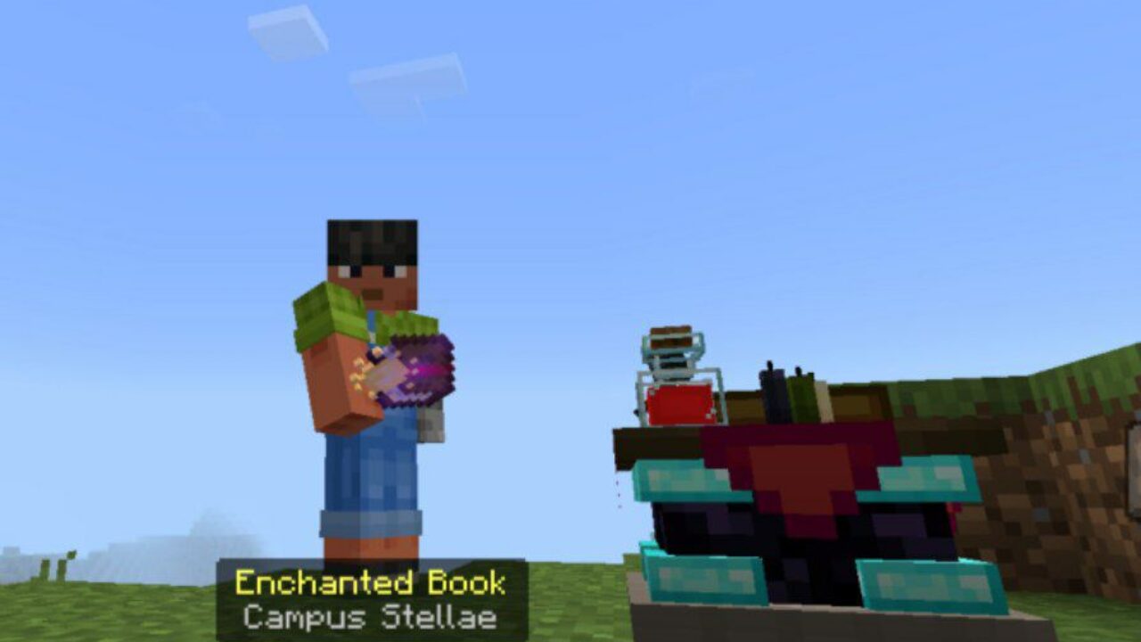 Enchantment Books Mod for Minecraft PE