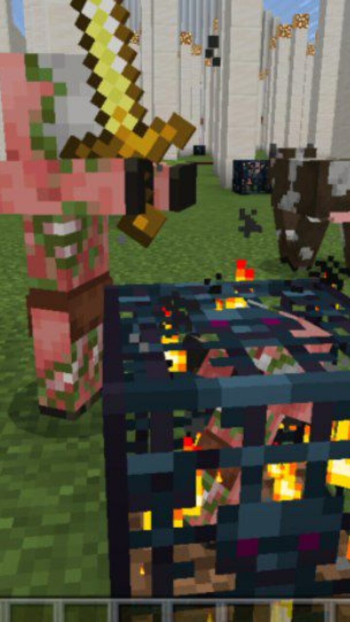 Enemy from Two Blocks Map for Minecraft PE