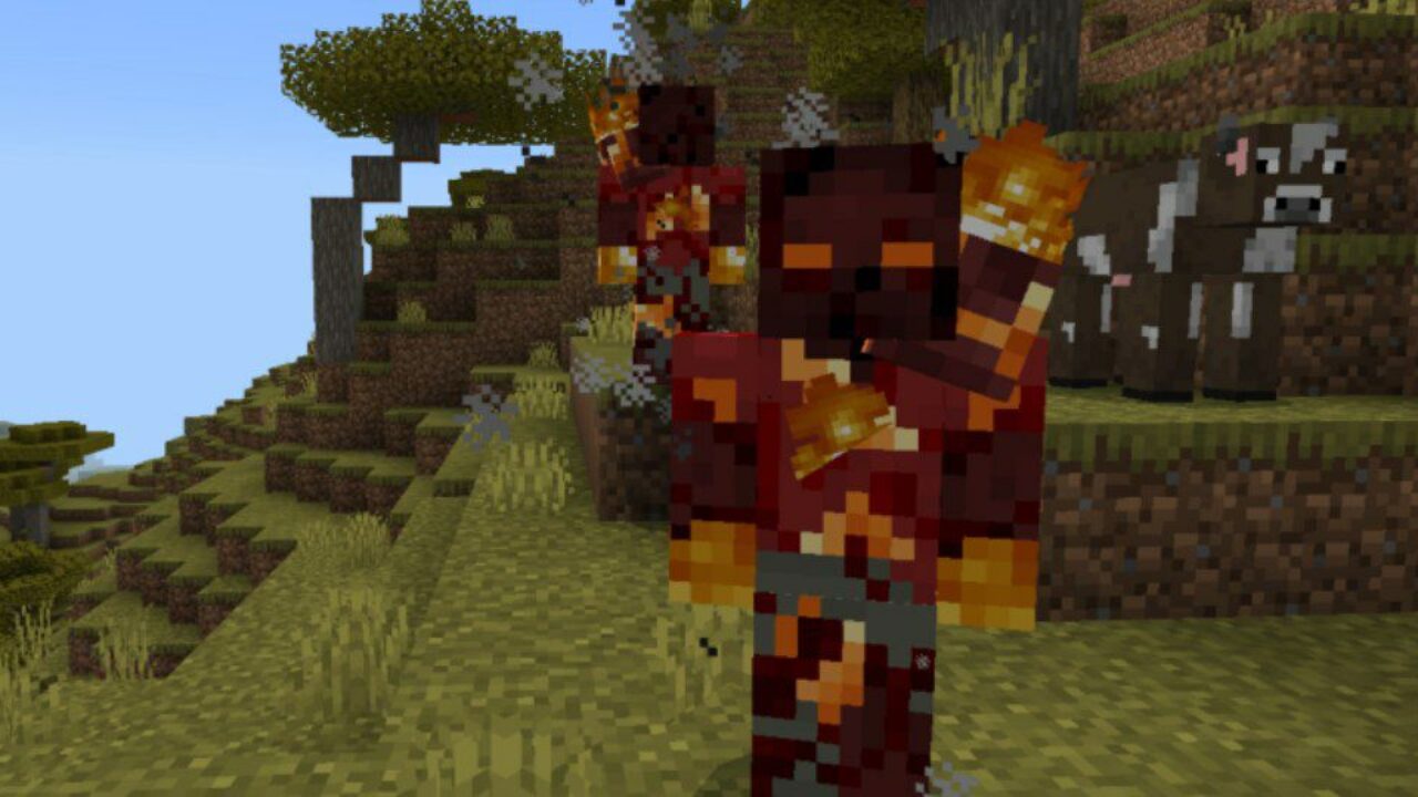 Fire from Bioundead Zombies Mod for Minecraft PE