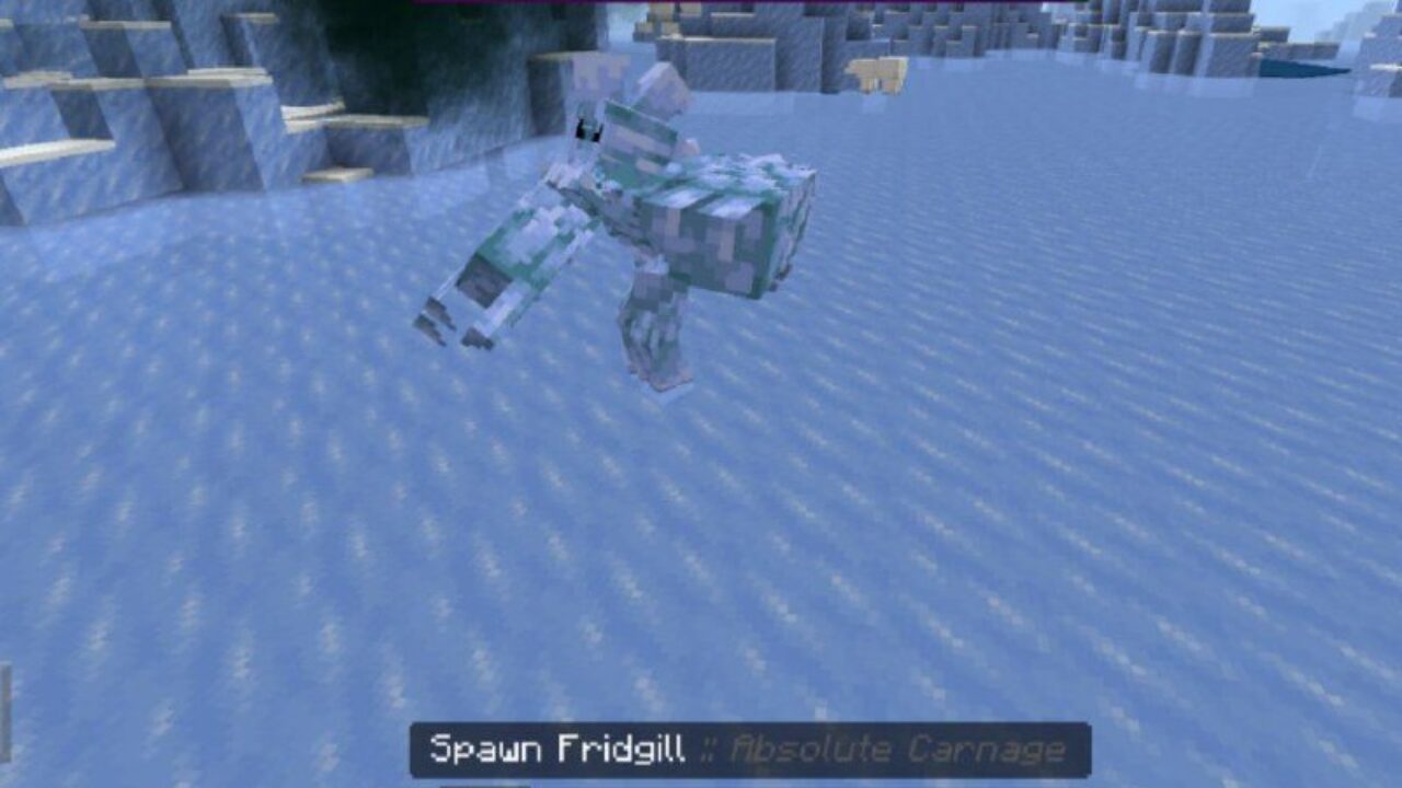 Fridgill from Absolute Carnage Mod for Minecraft PE