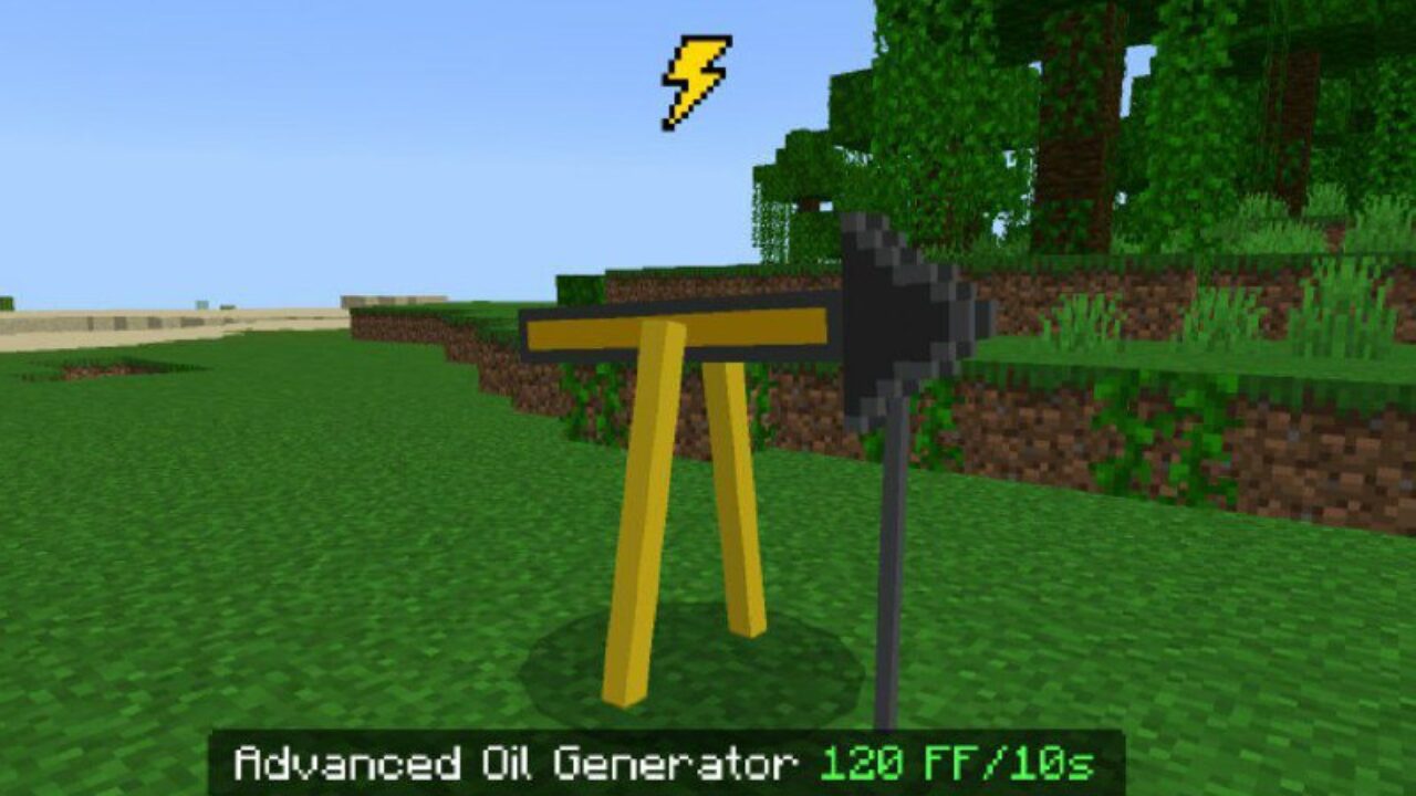 Generator from Oil Mod for Minecraft PE