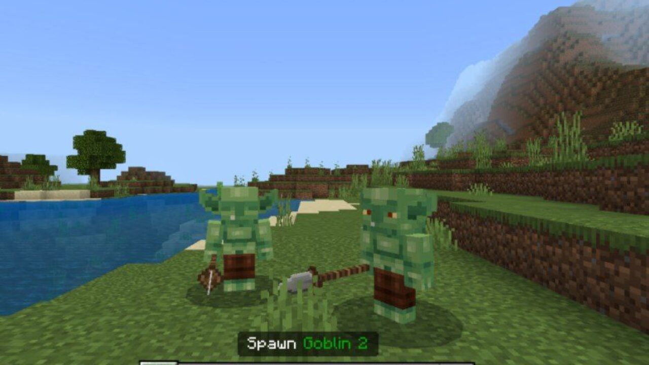 Goblin from Forest Mobs Mod for Minecraft PE