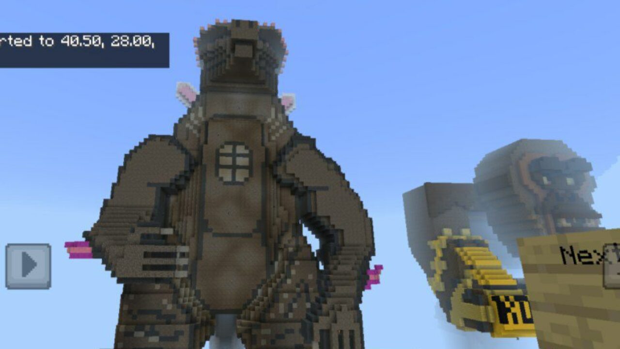 Godzilla x Kong Map for Minecraft PE
