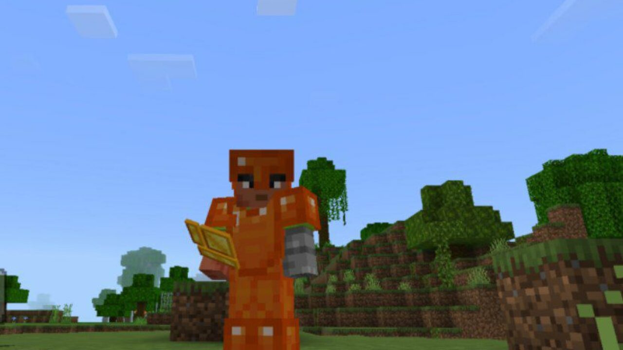 Gold Casing from Craft Mod for Minecraft PE