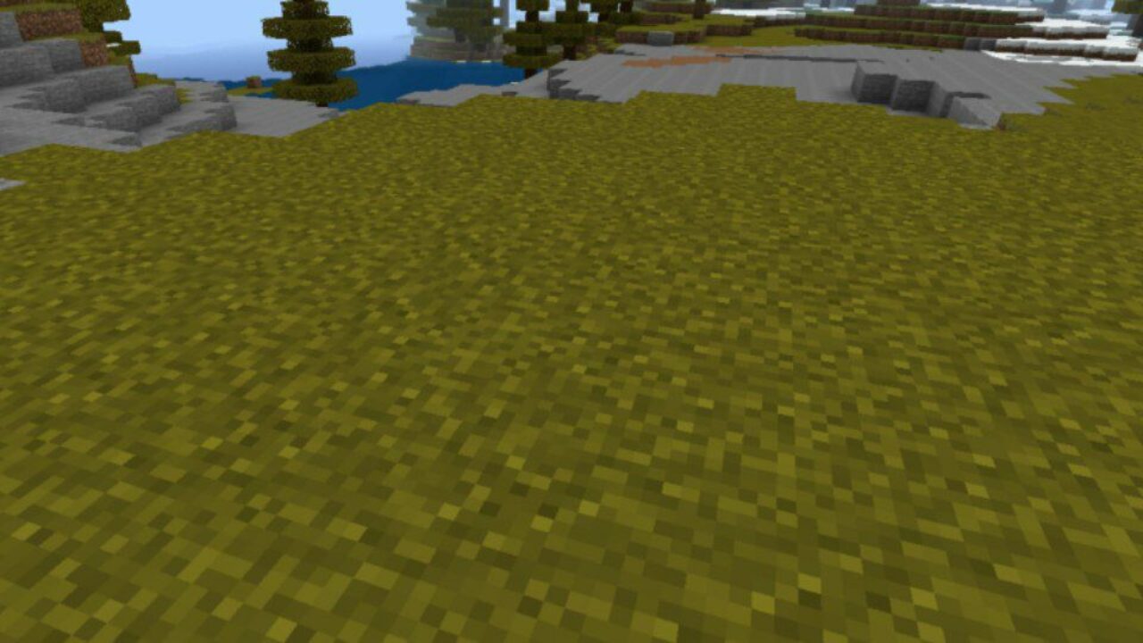 Grass from Dead Nature Texture Pack for Minecraft PE