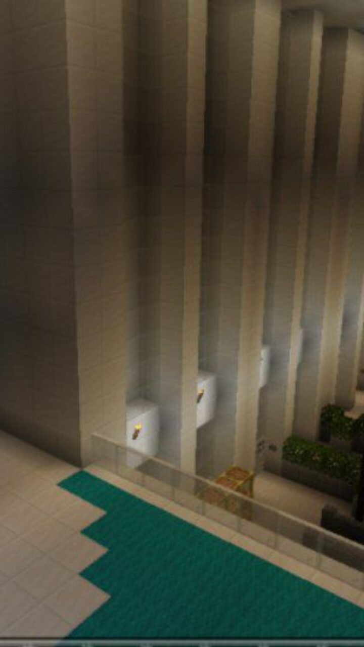 Hall from Two Towers Map for Minecraft PE