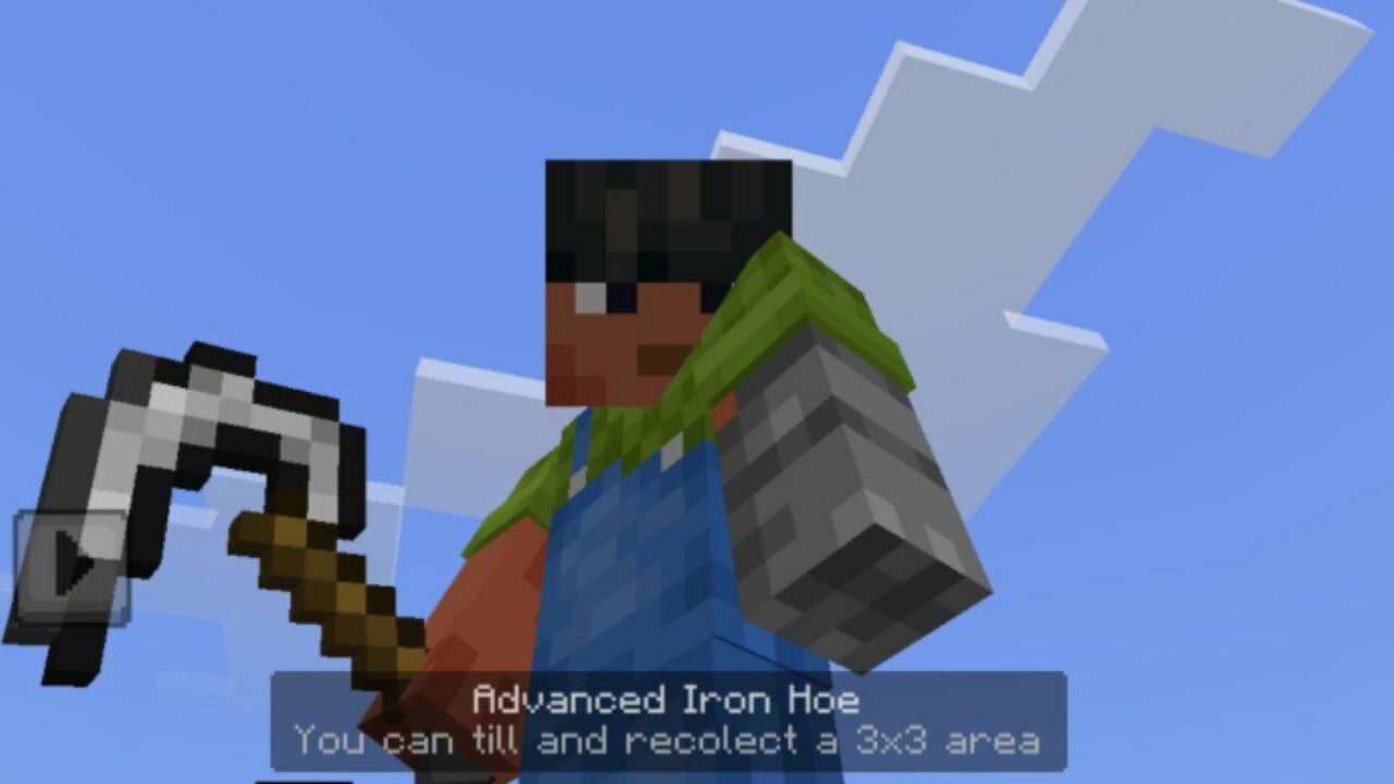 Hoe from Utility Craft Mod for Minecraft PE