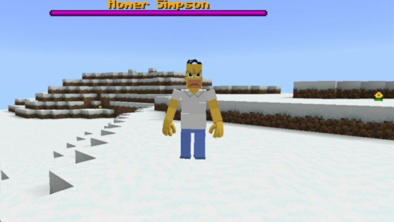 Homer from Multiverse Mod for Minecraft PE