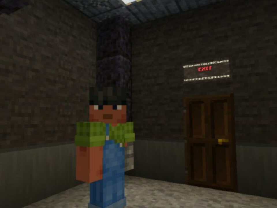 Horror Backrooms Map for Minecraft PE