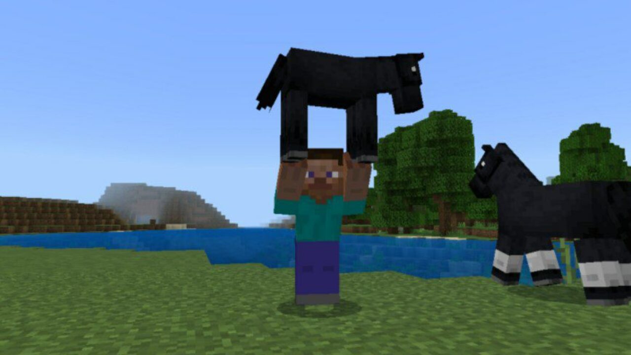 Horse from Moving Items Mod for Minecraft PE