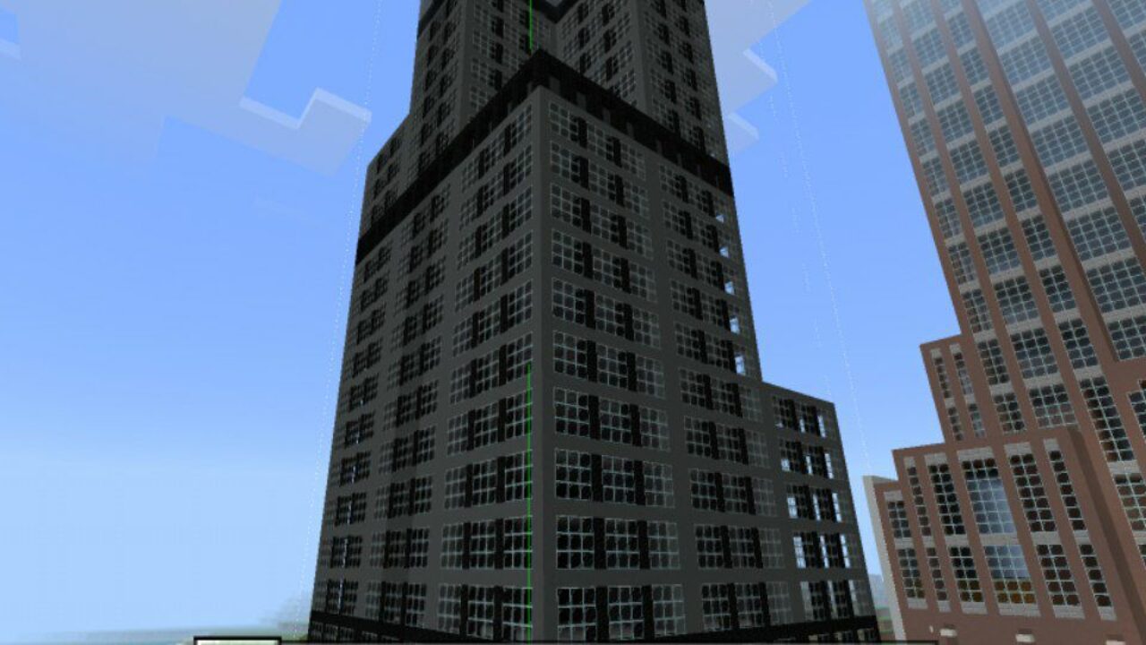 Huge Building from Skyscrapers Mod for Minecraft PE