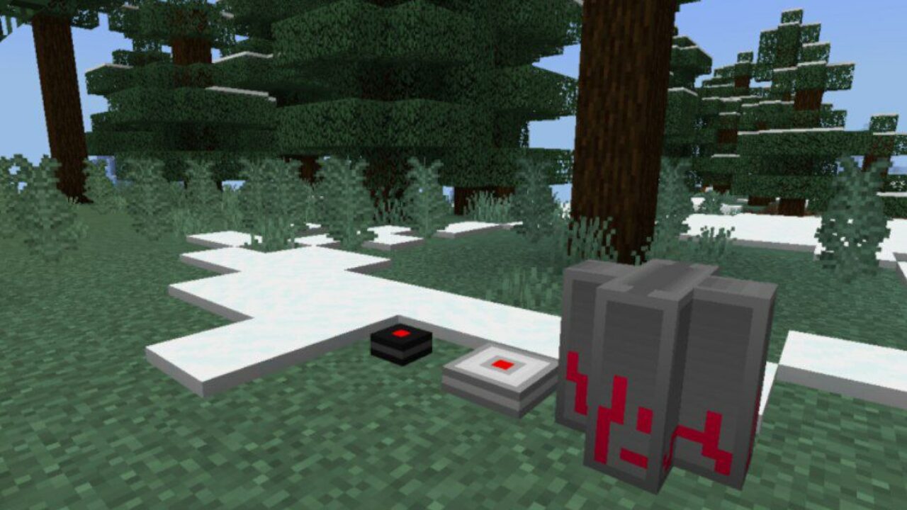 Items from Protected Houses Mod for Minecraft PE