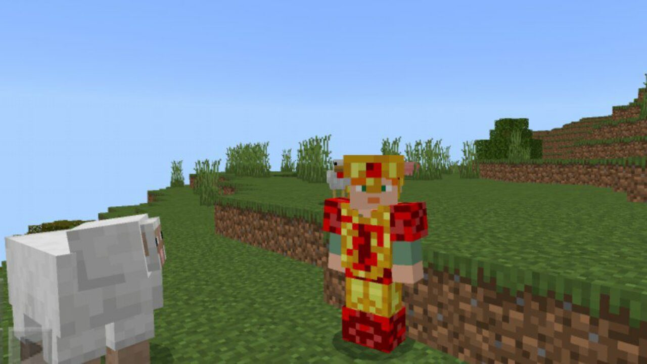 King Armor from Gold Mod for Minecraft PE