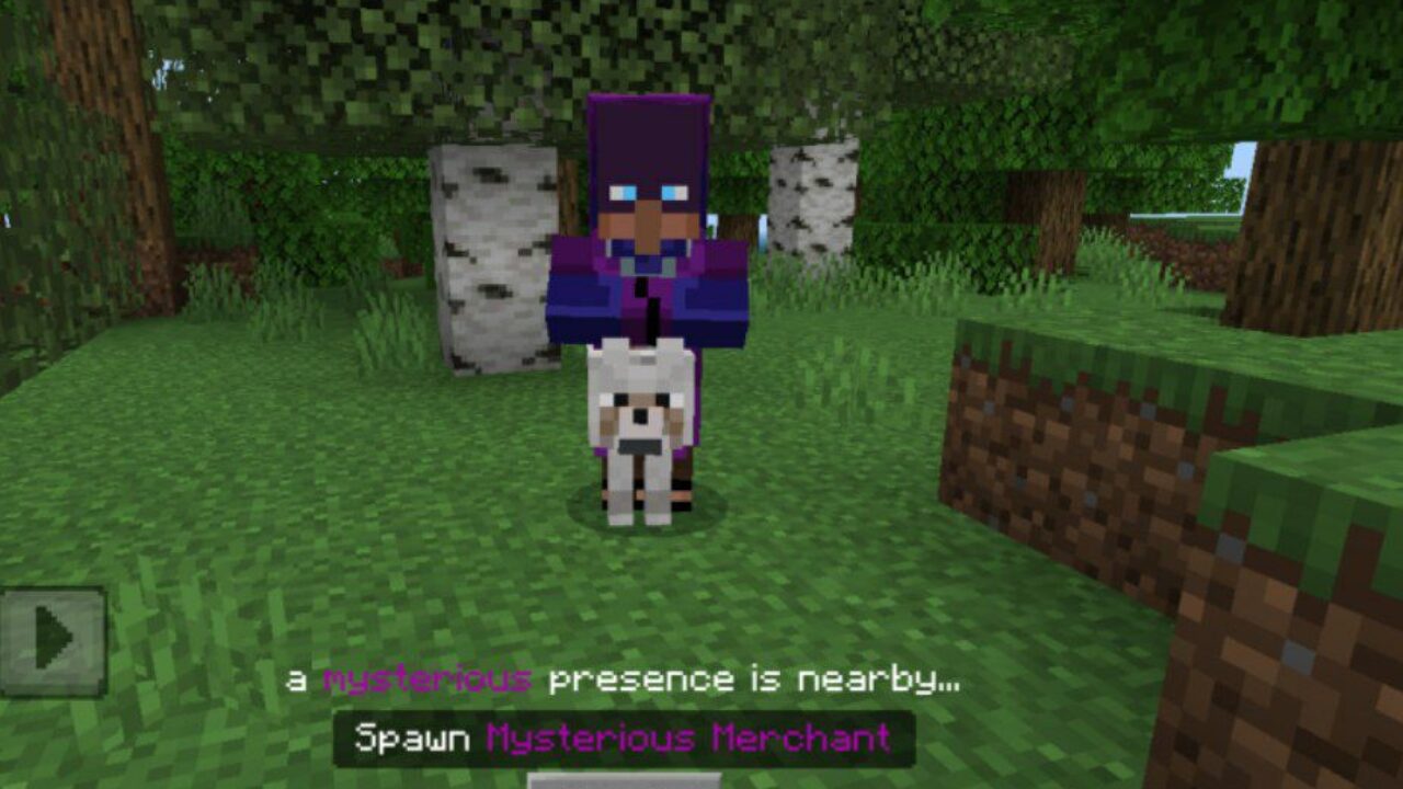 Merchant from Revamped Mod for Minecraft PE