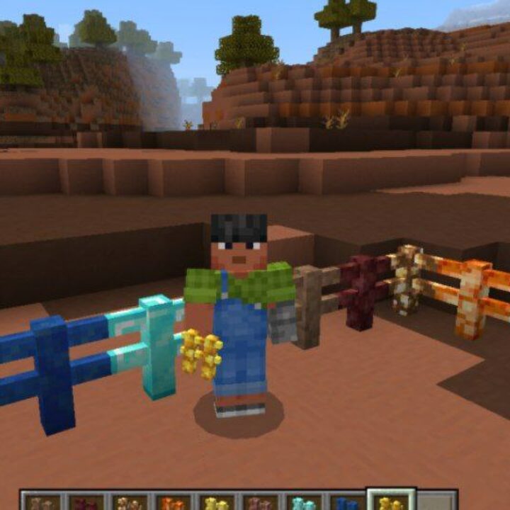 More Fences Mod for Minecraft PE